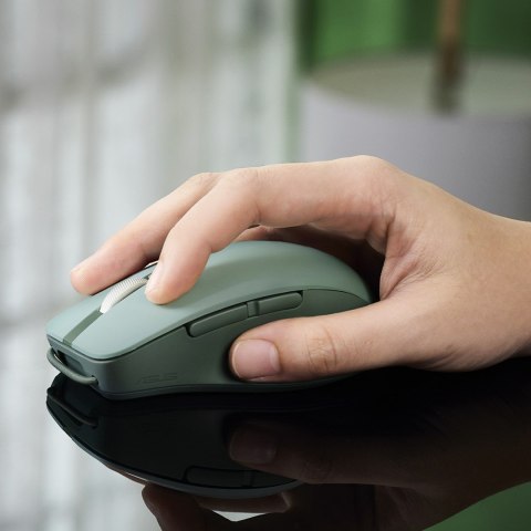 ASUS SmartO Mouse MD200 Silent Plus myszka Biuro Oburęczny RF Wireless + Bluetooth Optyczny 4200 DPI
