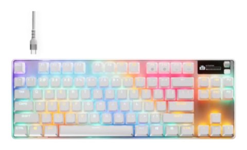 Klawiatura SteelSeries Apex Pro TKL Gen 3 White US