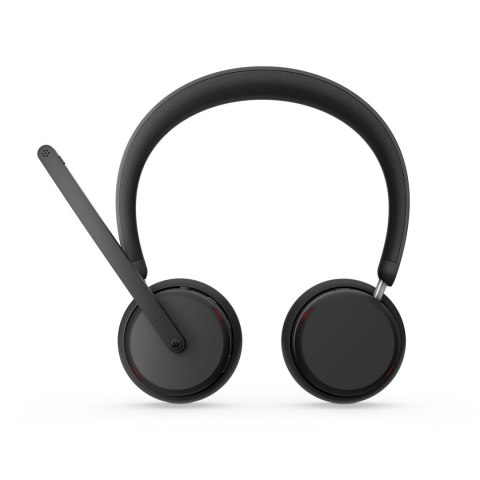Lenovo 6550 Zestaw słuchawkowy Bezprzewodowy Opaska na głowę Biuro/centrum telefoniczne USB Type-C Bluetooth Czarny