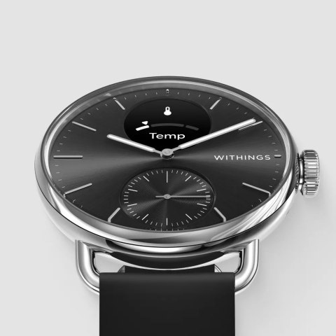 Zegarek Withings ScanWatch 2 1,6 cm (0,63") OLED 38 mm Hybrydowa stal nierdzewna