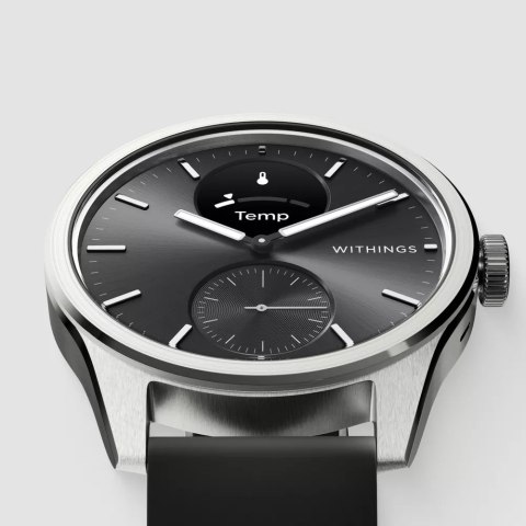 Zegarek Withings ScanWatch 2 1,6 cm (0,63") OLED 42 mm Hybrydowa stal nierdzewna (model HWA10 4-All-Int)
