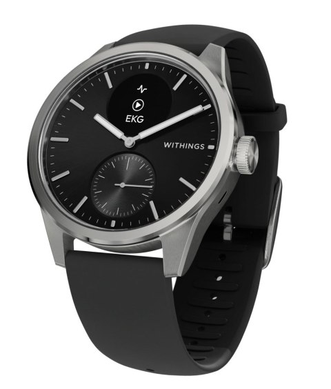 Zegarek Withings ScanWatch 2 1,6 cm (0,63") OLED 42 mm Hybrydowa stal nierdzewna (model HWA10 4-All-Int)