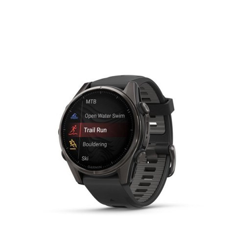 Zegarek sportowy Garmin Fenix 8 AMOLED 43mm Sapphire Czarny