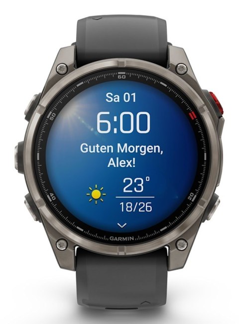 Zegarek sportowy Garmin Fenix 8 PRO AMOLED 47mm Sapphire Titanium