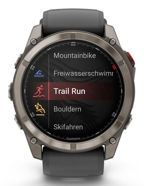 Zegarek sportowy Garmin Fenix 8 Pro AMOLED 51mm Sapphire Titanium