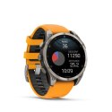 Zegarek sportowy Garmin Fenix 8 Sapphire Titan AMOLED 47mm Grafitowy