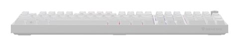 GENESIS NKG-2300 klawiatura Uniwersalne USB QWERTY Angielski Biały