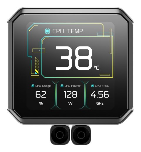K COOLER Wasserkühlung Deepcool Spartacus 360 LCD black