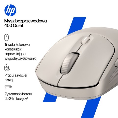 Mysz HP 400 Quiet Black Wireless Mouse bezprzewodowa czarna AZ7B2AA
