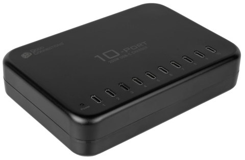 Dobre połączenia USB-Desktop-Schnellladestation 200W 10Port