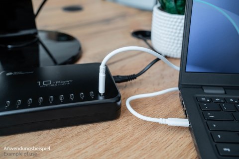 Dobre połączenia USB-Desktop-Schnellladestation 200W 10Port