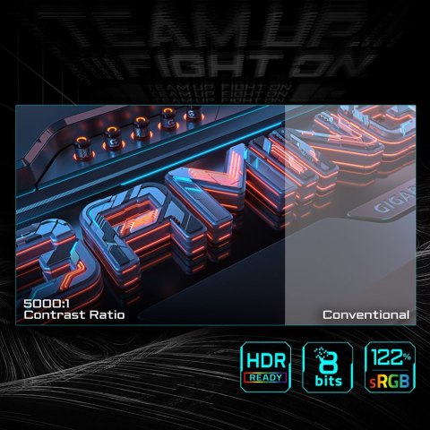 MONITOR GIGABYTE LED 27" GS27QCA 2560x1440 px Quad HD 180Hz czarny