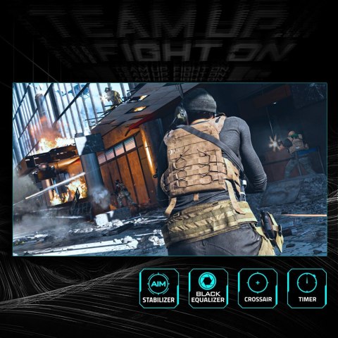 MONITOR GIGABYTE LED 27" GS27QCA 2560x1440 px Quad HD 180Hz czarny