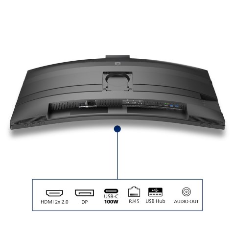 Monitor Philips 86,4cm (34,0") 34B2U6603CH 21:09 HDMI+DP+USB-C szary