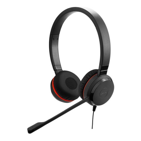 Jabra Evolve 20 SE Zestaw słuchawkowy Przewodowa Opaska na głowę Biuro/centrum telefoniczne USB Type-C / USB Type-A Czarny
