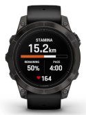 Zegarek sportowy Garmin EPIX PRO (GEN 2) AMOLED 47mm Slate Gray Black/Black Band (WYPRZEDAŻ)