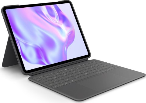 Etui z klawiaturą LOGITECH Combo Touch 920-012833 do Apple iPad Pro 13 (M4) Szary