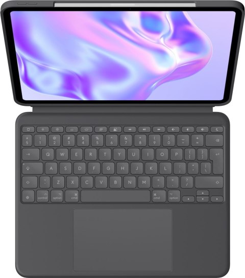 Etui z klawiaturą LOGITECH Combo Touch 920-012833 do Apple iPad Pro 13 (M4) Szary