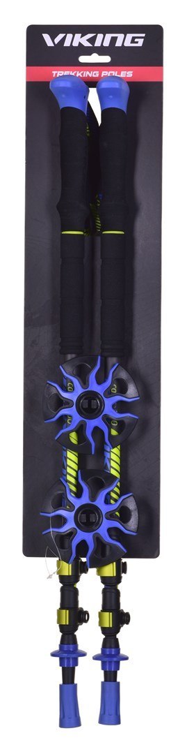 Kije dla dorosłych VIKING Carbo Lite Trekking zielone UNI