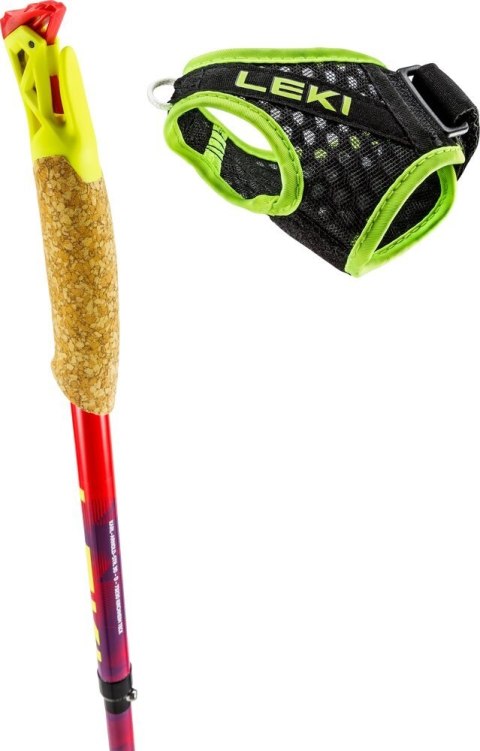 Kije trekkingowe LEKI TRL ULTRATRAIL FX ONE, 115cm czerwone