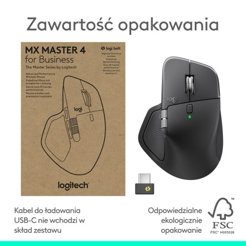 Logitech MX Master 4 for Business - Graphite