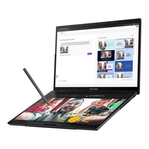ASUS Zenbook Duo UX8406CA-QL121W Ultra 7 255H 2x14.0"OLED FHD Touch 60Hz 400nits 32GB LPDDR5X SSD1TB Glossy Intel Arc Graphics W