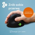 Ergonomiczna mysz R-Go Maus HE ergonomisch rechts Bluetooth mittel schwarz/sil retail