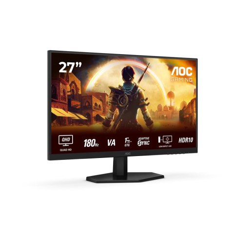 Monitor LCD 27" AOC G4 Q27G42XNE 68,6cm (27") 2560x1440px Quad HD LED Czarno-Czerwony