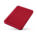 Toshiba Canvio Advance zewnętrzny dysk twarde 4 TB 2.5" USB Typu-A 2.0/3.2 Gen 1 (3.1 Gen 1) Czerwony