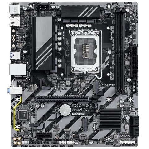 GIGABYTE B860M E płyta główna Intel B860 LGA 1851 (Socket V1) micro ATX