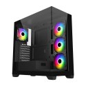 Obudowa FSP Geh Midi M340 BA ATX/ M-ATX/M-ITX/ARGB o.N. Black retail