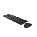 Dell Pro KM5221W - zestaw klawiatury i myszy QWERTZ - Niemiecki - czarny
