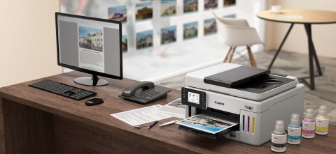 Drukarka atramentowa Canon MAXIFY GX6150 Kolor Format A4 Sieć Wi-Fi