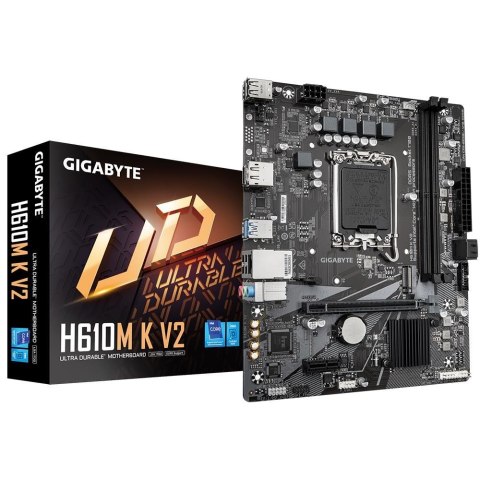 GIGABYTE H610M K V2 płyta główna Intel H610 LGA 1700 micro ATX