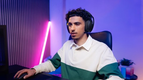 Logitech G G321 LIGHTSPEED Zestaw słuchawkowy Bezprzewodowy Opaska na głowę Gaming USB Type-C Bluetooth Czarny