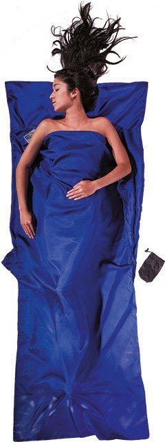 Wkładka do śpiwora Cocoon TravelSheet Silk, ultramarine blue