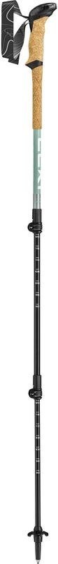 Kije trekkingowe LEKI MAKALU LITE, 90-125cm szaro-zielone