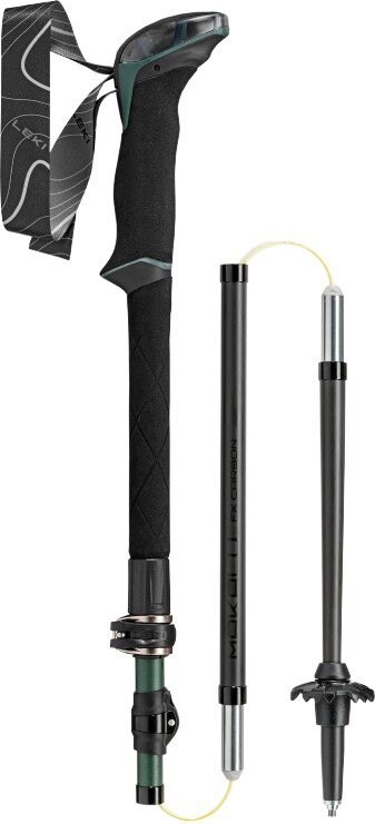 Kije trekkingowe LEKI TR MAKALU FX, 110-130cm zielone