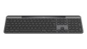 Logitech Signature Slim Solar+ K980 klawiatura Uniwersalne RF Wireless + Bluetooth QWERTY UK międzynarodowy Grafitowy