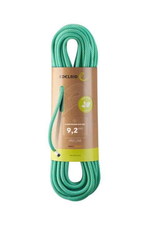 Lina hummingbird eco dry 9,2mm 80m-icemint-citrus EDELRID