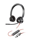 Słuchawki Poly Blackwire 3320 Stereo MS Teams Certified USB-C Headset +USB-C/A Adapter 8X220AA