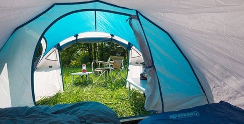 Coleman Cortes 2 Niebieski, Szary Namiot wieloosobowy