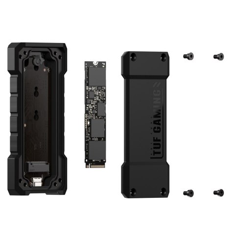 Obudowa na dysk zewnętrzny SSD Asus TUF Gaming A2 Czarny (OUTLET)
