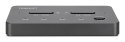 Stacja dokująca dysków z funkcją klonowania | USB-C 3.2 Gen2 10Gbps | SSD M.2 NVMe (max. 2x 4TB) | Funkcja Offline Clone | Czarn