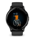 Zegarek Garmin Venu 3, 45mm AMOLED Black