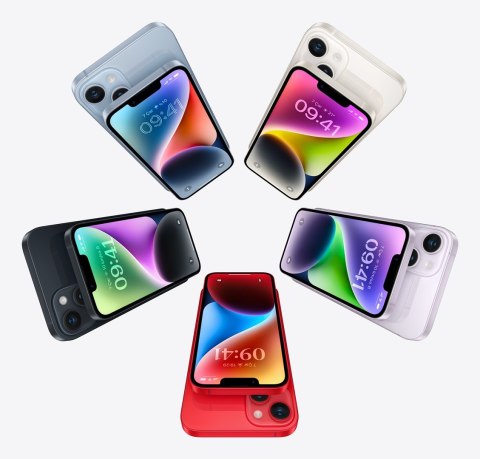 Apple iPhone 14 15,5 cm (6.1") Dual SIM iOS 16 5G 128 GB Czarny