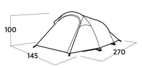 Namiot 2-osobowy Easy Camp Reindal 2