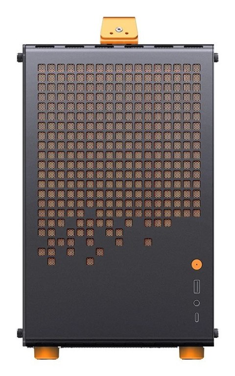 Obudowa komputerowa JONSPLUS MATX Handle Case Z20 - Black-Orange