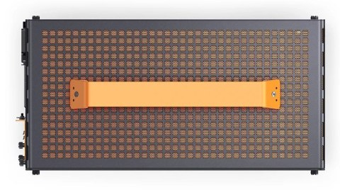 Obudowa komputerowa JONSPLUS MATX Handle Case Z20 - Black-Orange