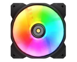 COUGAR CGR-CF-MHP12HB3-RGB Obudowa komputera Chłodnica powietrza 12 cm Czarny, Biały 3 szt.